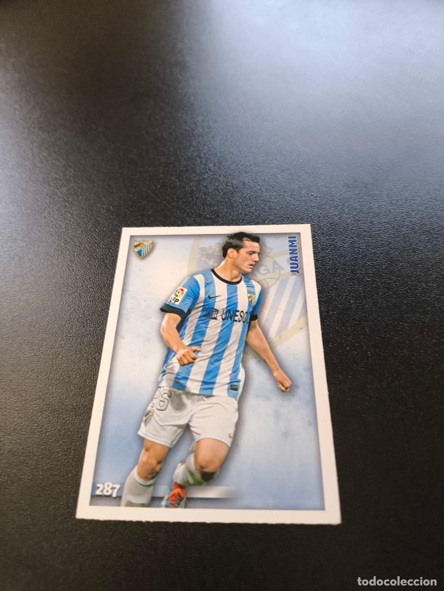 Cromos de F&uacute;tbol: 287 Juanmi MALAGA MUNDICROMO LIGA 2014 2015 14 15 NO PANINI ESTE