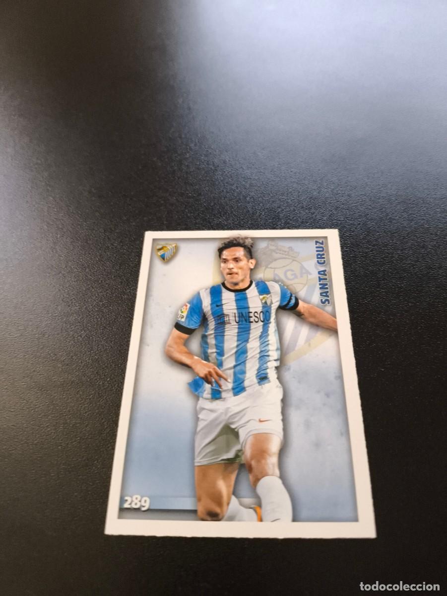 Cromos de F&uacute;tbol: 289 Roque Santa Cruz MALAGA MUNDICROMO LIGA 2014 2015 14 15 NO PANINI ESTE