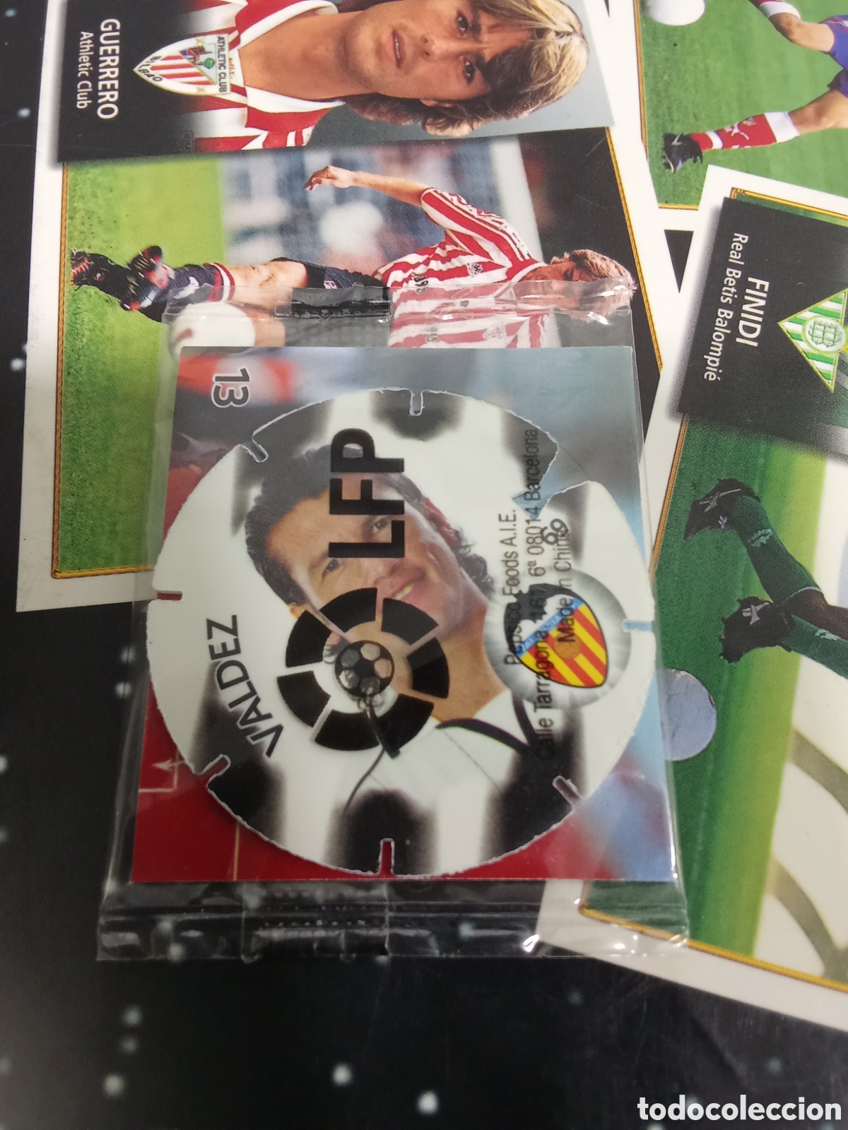 Cromos de Futebol: N&ordm; 69 VALDEZ VALENCIA TAZO LIGA 2012-2013 MATULIGA 12-13 NUEVO
