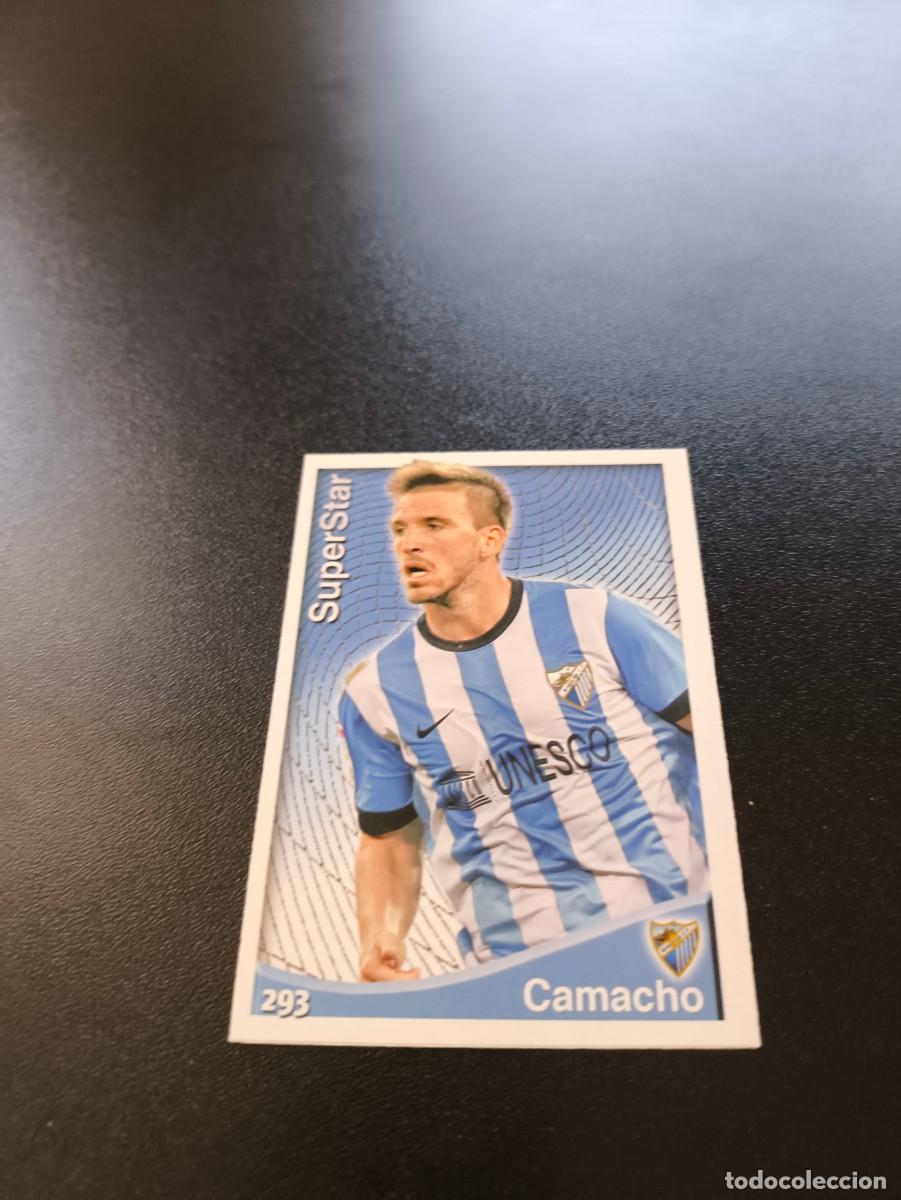 Cromos de F&uacute;tbol: 293 Camacho SUPERSTAR MATE MALAGA MUNDICROMO LIGA 2014 2015 14 15 NO PANINI ESTE