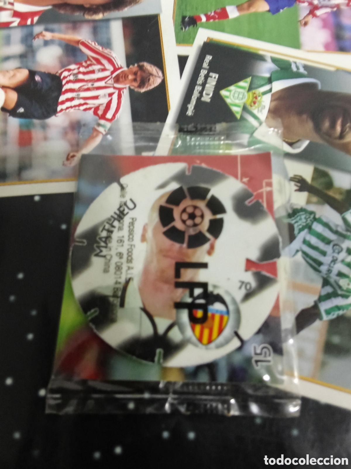 Cromos de Futebol: N&ordm; 70 MATHIEU VALENCIA TAZO LIGA 2012-2013 MATULIGA 12-13 NUEVO