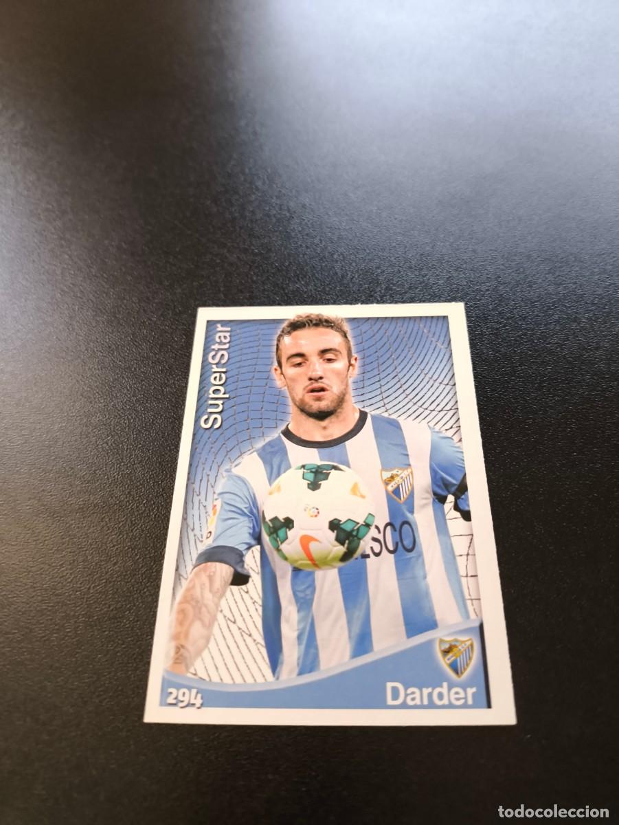 Cromos de F&uacute;tbol: 294 Darder SUPERSTAR MATE MALAGA MUNDICROMO LIGA 2014 2015 14 15 NO PANINI ESTE