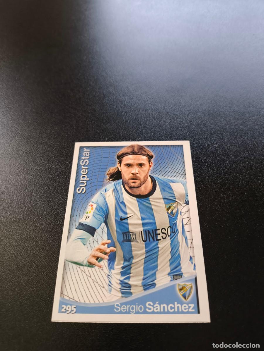 Cromos de F&uacute;tbol: 295 Sergio S&aacute;nchez SUPERSTAR MATE MALAGA MUNDICROMO LIGA 2014 2015 14 15 NO PANINI ESTE