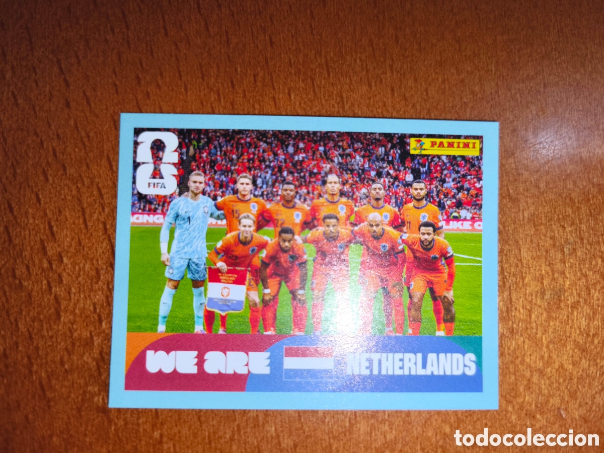 Cromos de F&uacute;tbol: NED13 Equipo NED 13 Fifa World Cup 2026 Holanda
