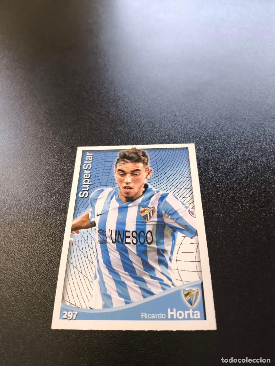 Cromos de F&uacute;tbol: 297 Ricardo Horta SUPERSTAR MATE MALAGA MUNDICROMO LIGA 2014 2015 14 15 NO PANINI ESTE
