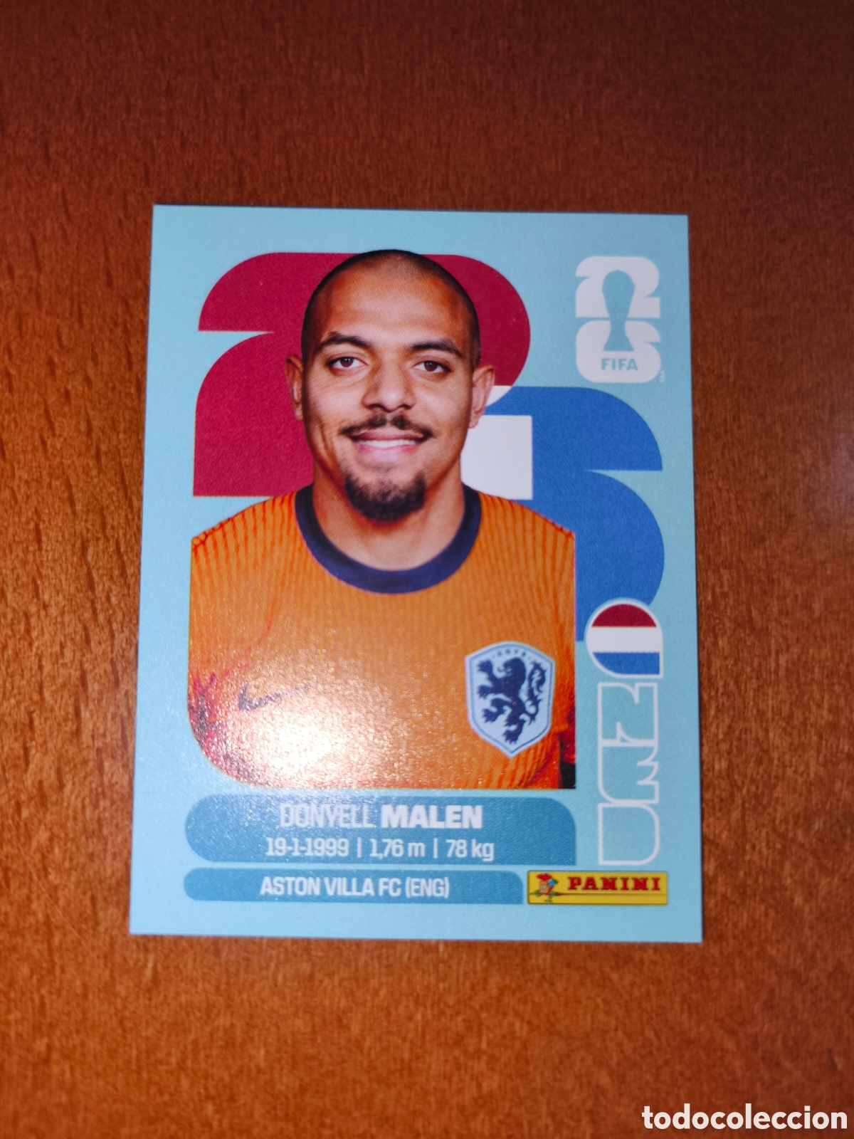Cromos de F&uacute;tbol: NED18 Donyell Malen NED 18 Fifa World Cup 2026 Holanda