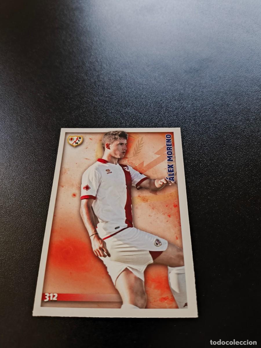 Cromos de F&uacute;tbol: 312 &Aacute;lex Moreno RAYO VALLECANO MUNDICROMO LIGA 2014 2015 14 15 NO PANINI ESTE