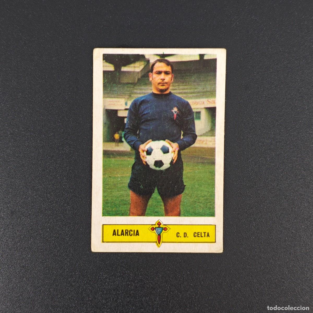 Cromos de F&uacute;tbol: CROMO FUTBOL LIGA ESTE ALARCIA CELTA VIGO NUNCA PEGADO SIN PEGAR 73 74 1973 1974 RA526