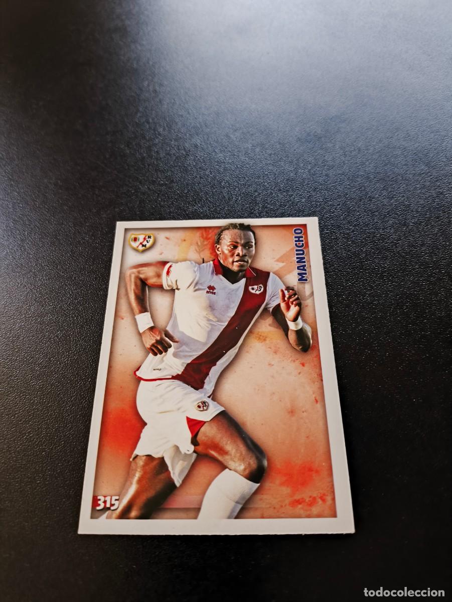 Cromos de F&uacute;tbol: 315 Manucho RAYO VALLECANO MUNDICROMO LIGA 2014 2015 14 15 NO PANINI ESTE