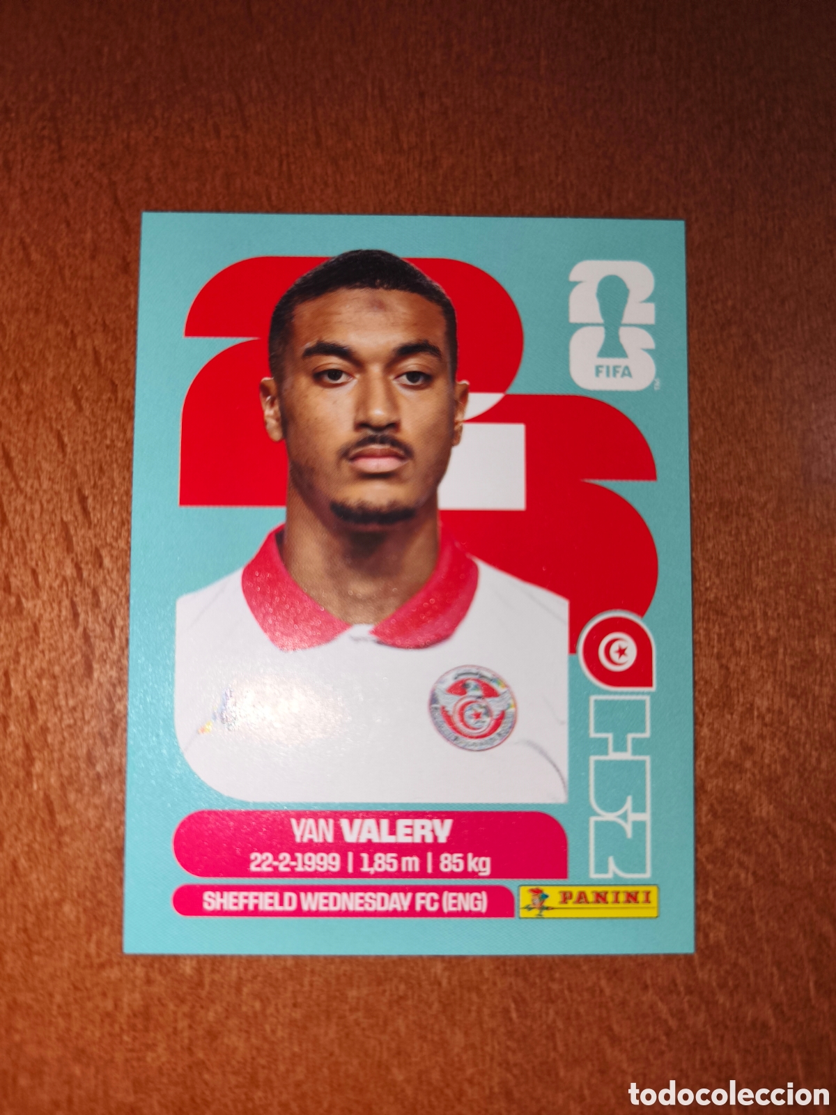 Cromos de F&uacute;tbol: TUN4 Yan Valery TUN 4 Fifa World Cup 2026 T&uacute;nez