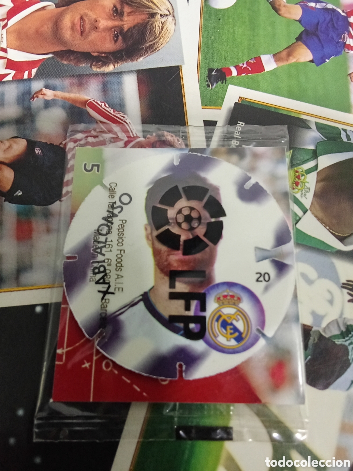 Cromos de F&uacute;tbol: N&ordm; 20 XAVI ALONSO REAL MADRID TAZO LIGA 2012-2013 MATULIGA 12-13 NUEVO