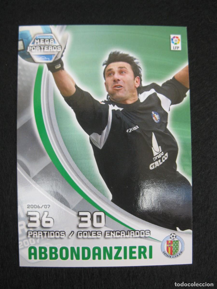 Cromos de F&uacute;tbol: ABBONDANZIERI (GETAFE C.F.) - N&ordm; 391 - MEGAPORTEROS - MEGACRACKS 2007-2008 - PANINI - 07-08.