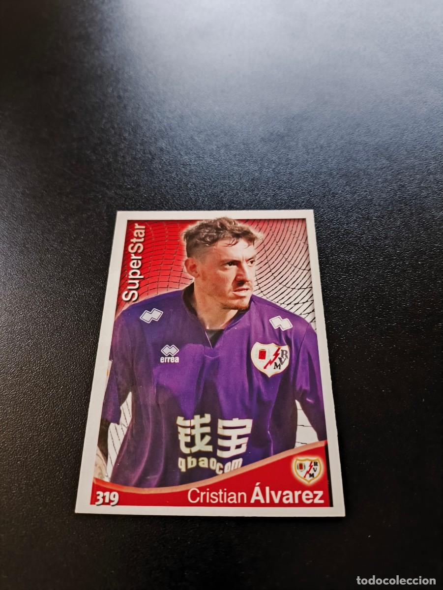 Cromos de F&uacute;tbol: 319 Cristian &Aacute;lvarez SUPERSTAR MATE RAYO VALLECANO MUNDICROMO LIGA 2014 2015 14 15 NO PANINI ESTE