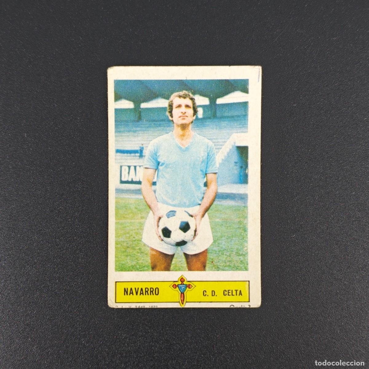 Cromos de F&uacute;tbol: CROMO FUTBOL LIGA ESTE NAVARRO CELTA VIGO NUNCA PEGADO SIN PEGAR 73 74 1973 1974 RA526