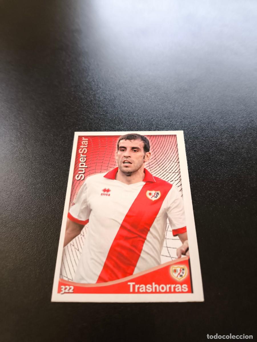 Cromos de F&uacute;tbol: 322 Trashorras SUPERSTAR MATE RAYO VALLECANO MUNDICROMO LIGA 2014 2015 14 15 NO PANINI ESTE