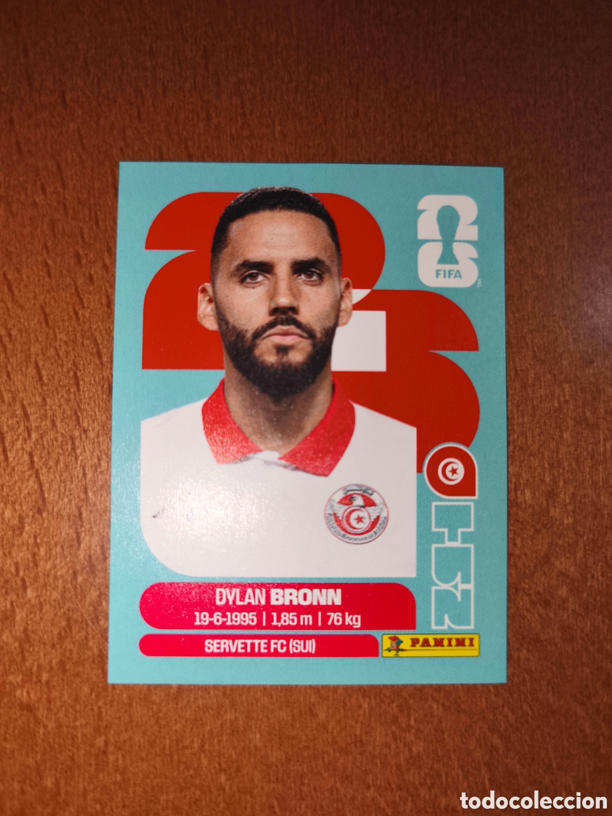 Cromos de F&uacute;tbol: TUN8 Dylan Bronn TUN 8 Fifa World Cup 2026 T&uacute;nez
