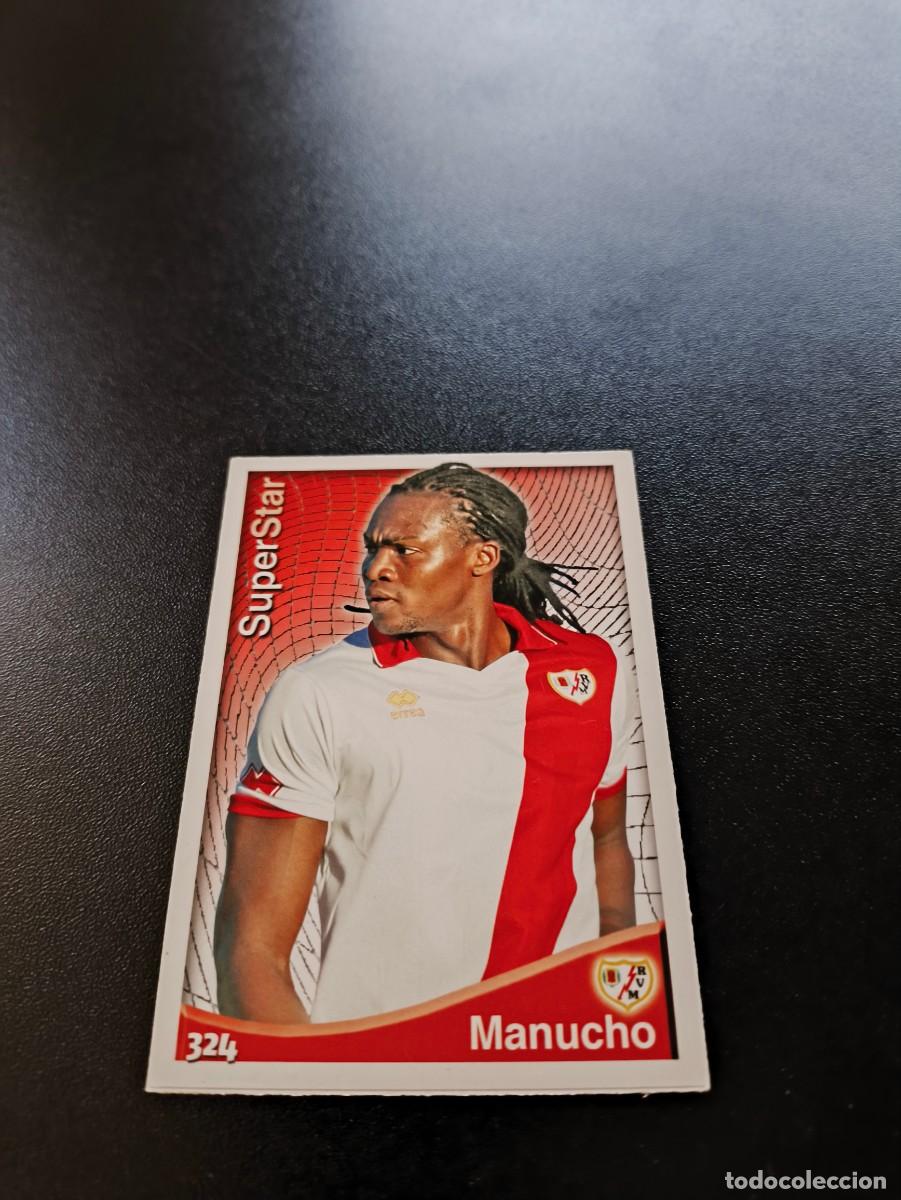 Cromos de F&uacute;tbol: 324 Manucho SUPERSTAR MATE RAYO VALLECANO MUNDICROMO LIGA 2014 2015 14 15 NO PANINI ESTE