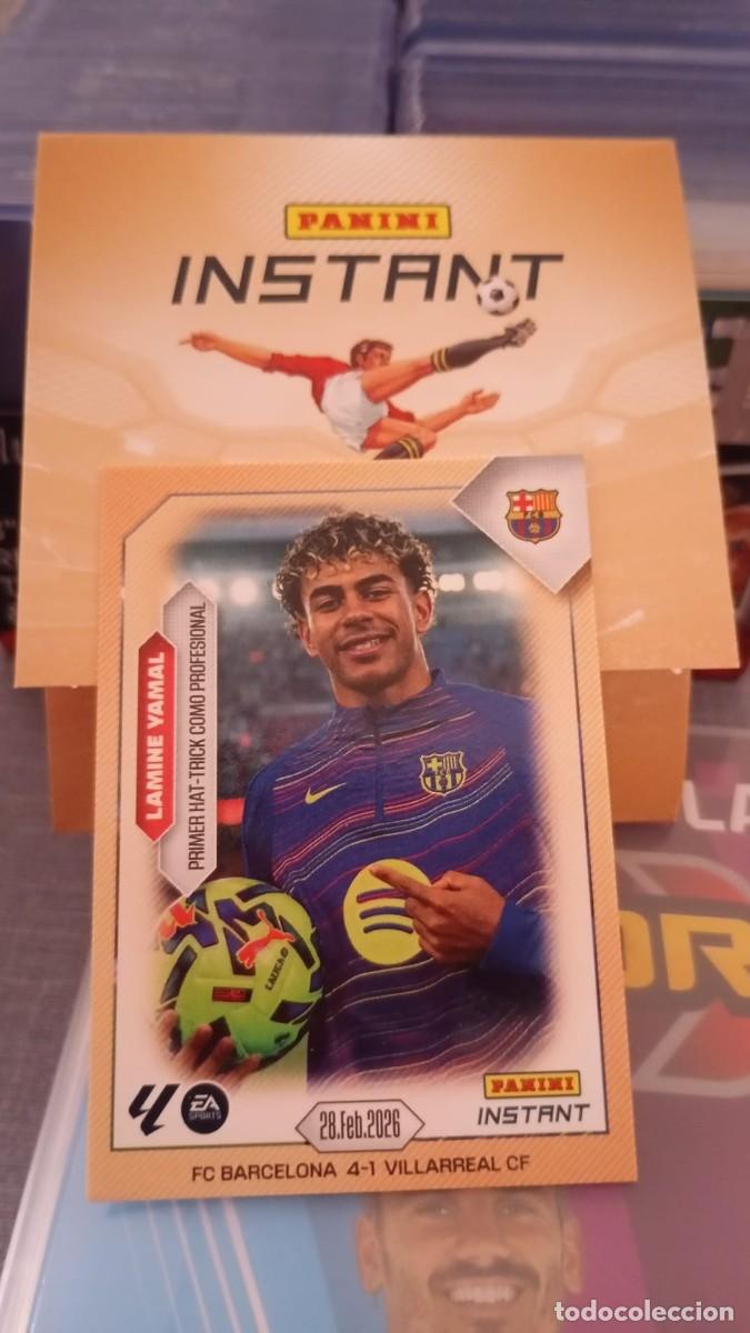 Figurine di Calcio: Lamine Yamal Panini instant Hat Trick al Villarreal