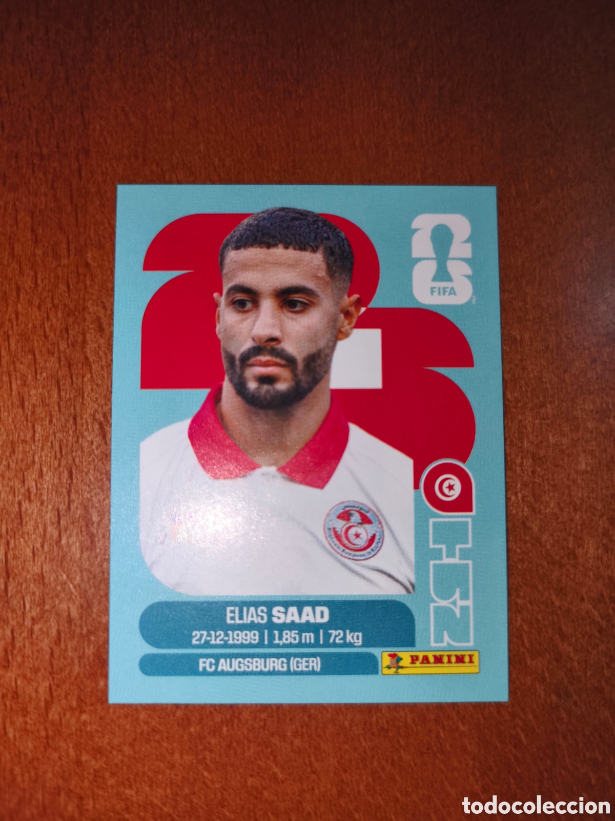 Fu&szlig;ball-Sticker: TUN16 Elias Saad TUN 16 Fifa World Cup 2026 T&uacute;nez