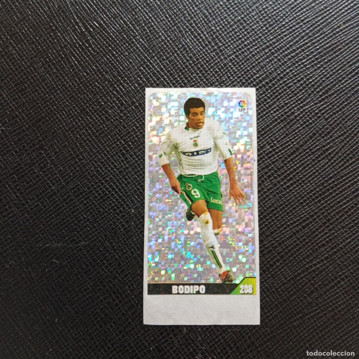 Fu&szlig;ball-Sticker: 208 BODIPO RACING SANTANDER CHICLE LIGA CRACKS 2004 CROMO 04 - SIN PEGAR - A164 PG36