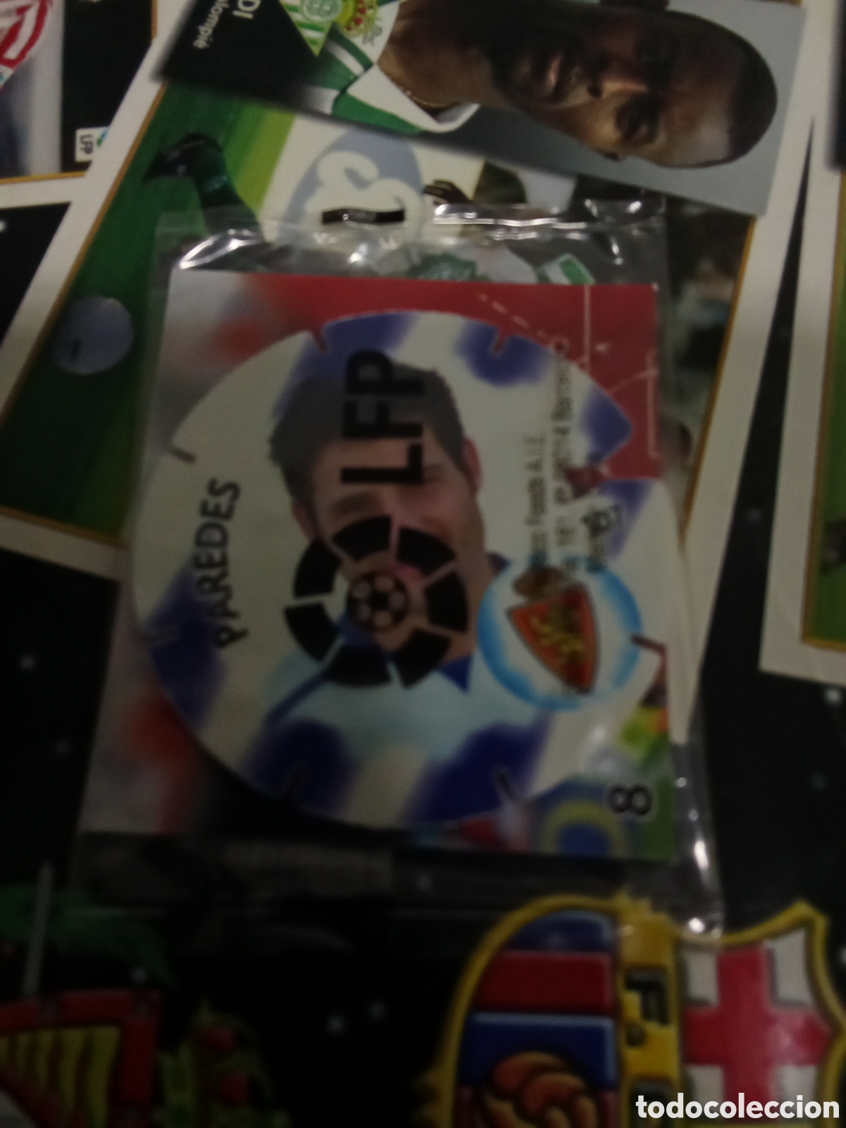 Cromos de Futebol: N&ordm; 107 PAREDES ZARAGOZA TAZO LIGA 2012-2013 MATULIGA 12-13 NUEVO