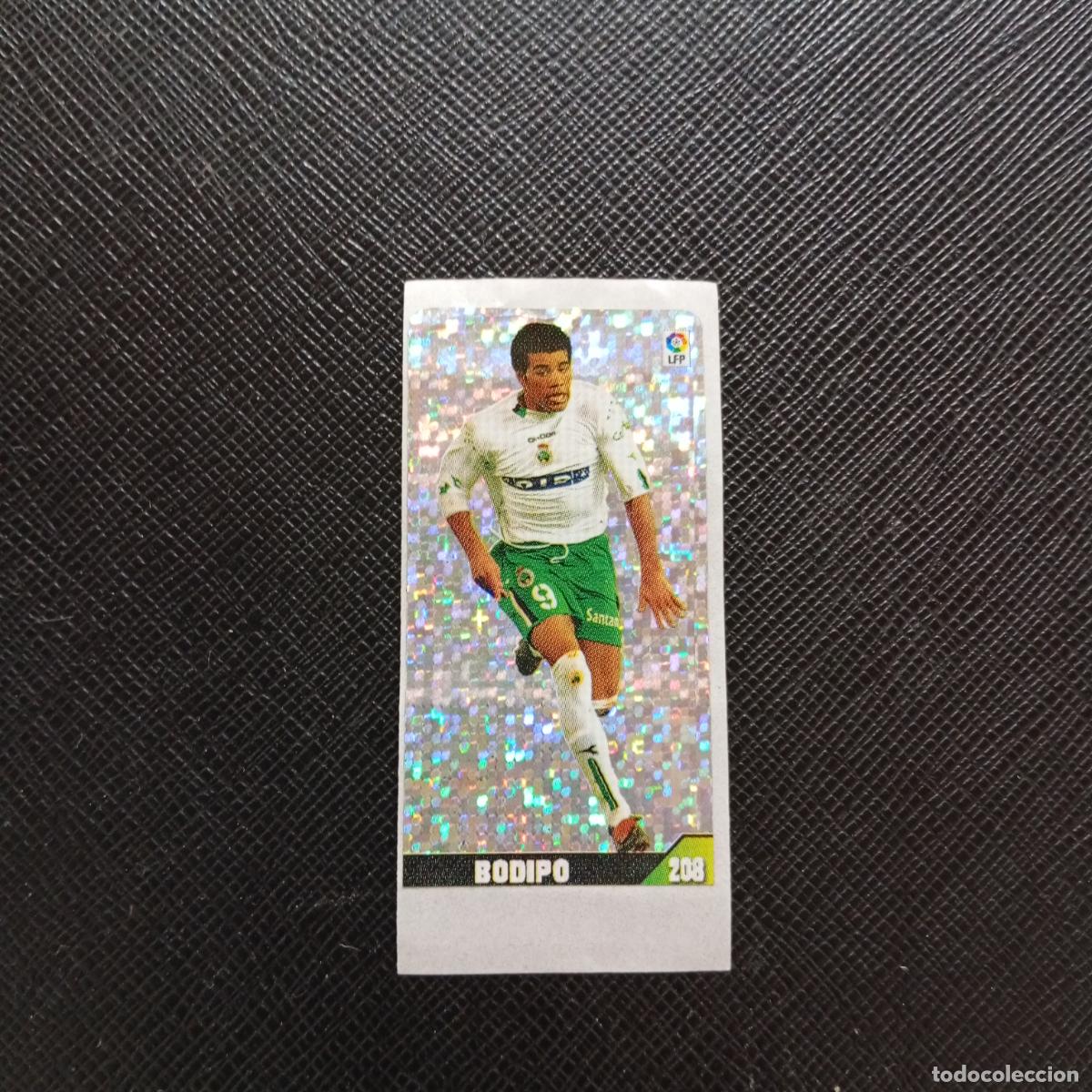 Cromos de F&uacute;tbol: 208 BODIPO RACING SANTANDER CHICLE LIGA CRACKS 2004 CROMO 04 - SIN PEGAR - A164 PG36 B