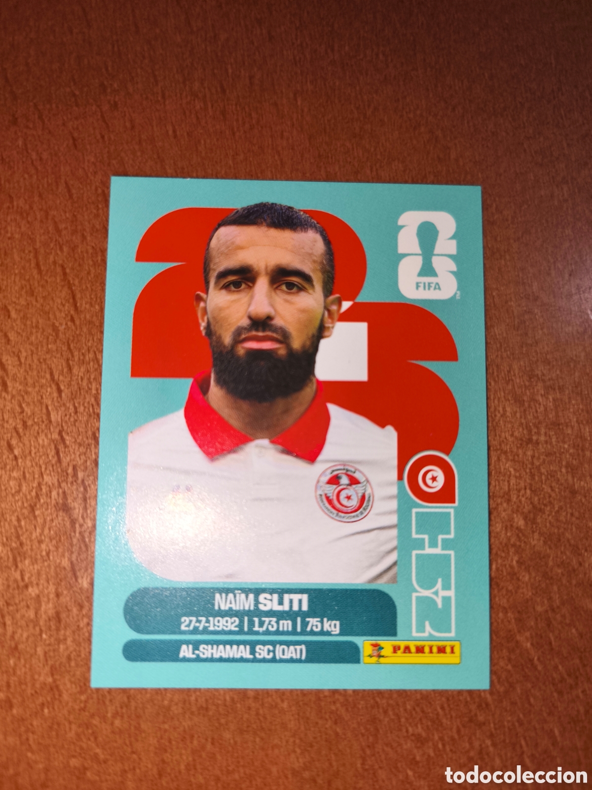 Cromos de F&uacute;tbol: TUN20 Naim Sliti TUN 20 Fifa World Cup 2026 T&uacute;nez