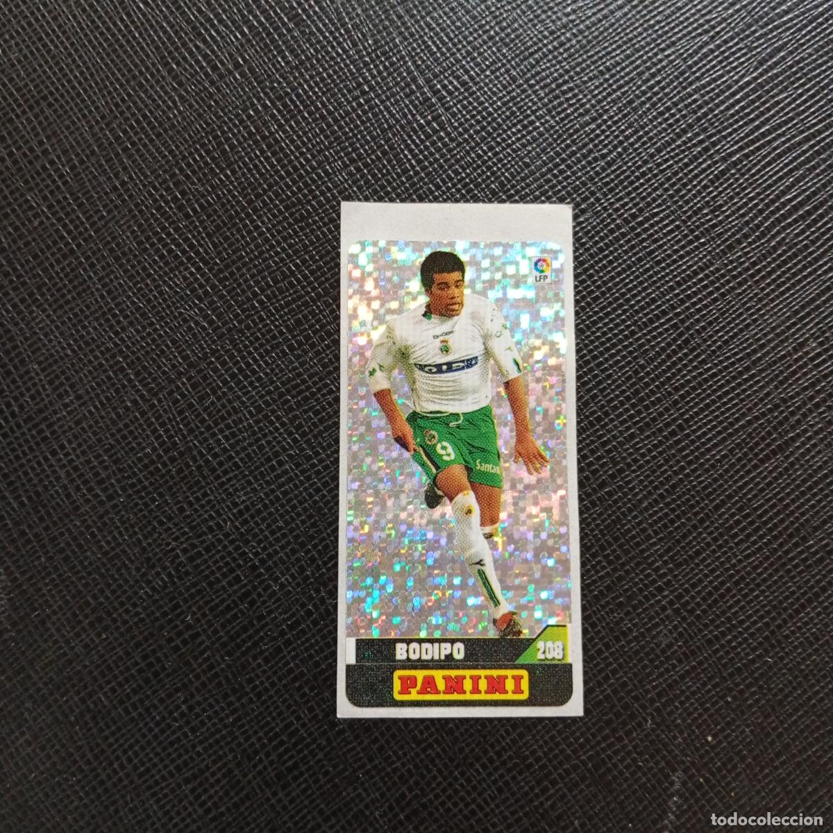 Cromos de F&uacute;tbol: 208 BODIPO RACING SANTANDER CHICLE LIGA CRACKS 2004 CROMO 04 - SIN PEGAR - A164 PG37