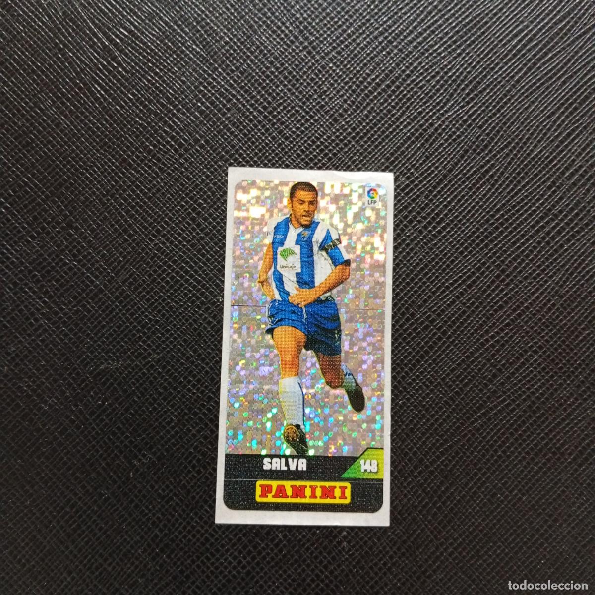 Cromos de F&uacute;tbol: 148 SALVA MALAGA CHICLE LIGA CRACKS 2004 CROMO 04 - SIN PEGAR - A164 PG38