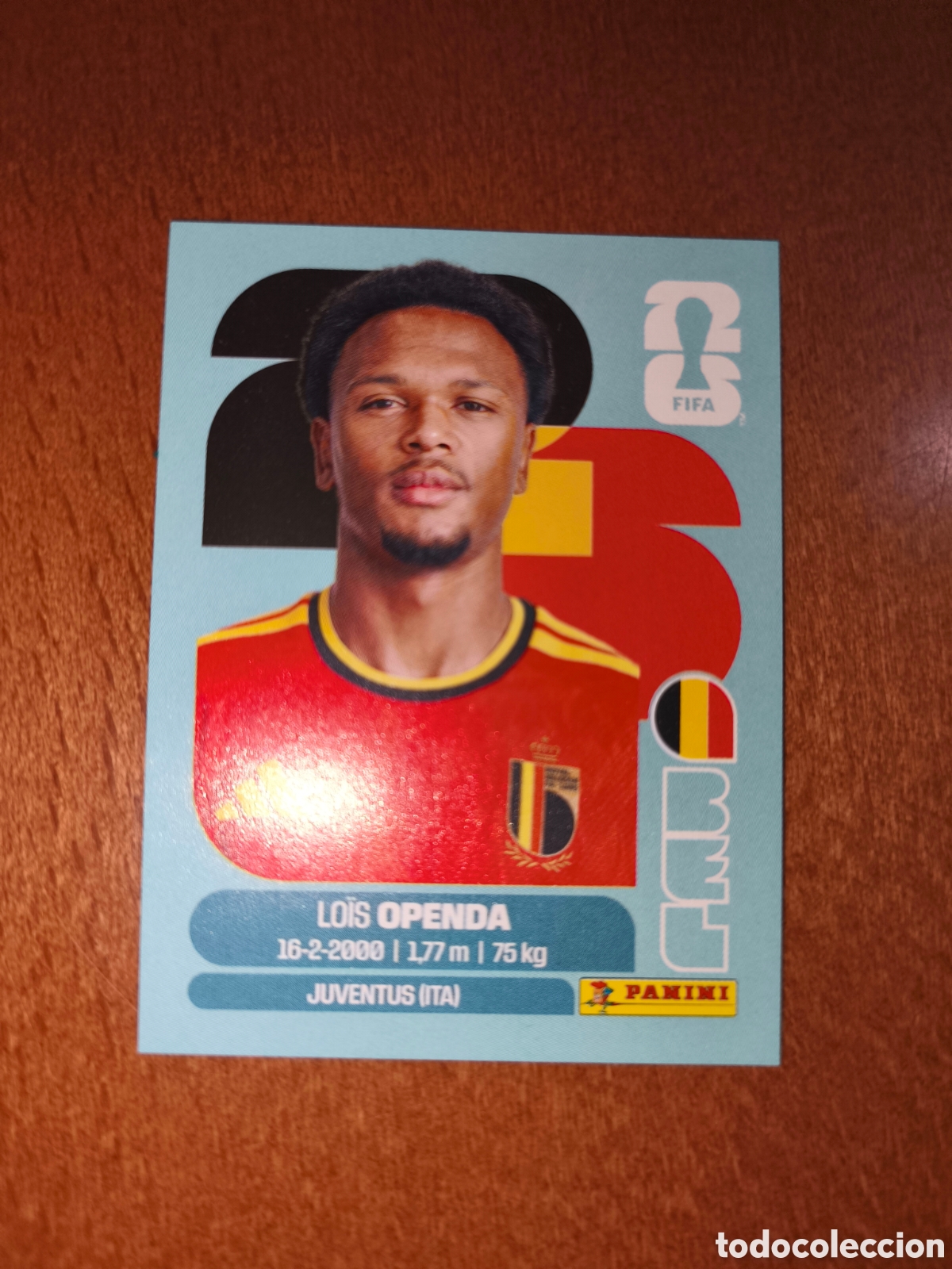 Cromos de F&uacute;tbol: BEL19 Lois Openda BEL 19 Fifa World Cup 2026 B&eacute;lgica