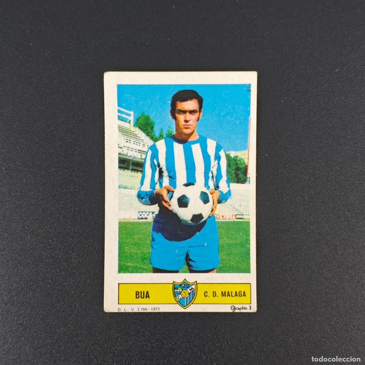 Cromos de F&uacute;tbol: CROMO FUTBOL LIGA ESTE BUA MALAGA NUNCA PEGADO SIN PEGAR 73 74 1973 1974 RA526