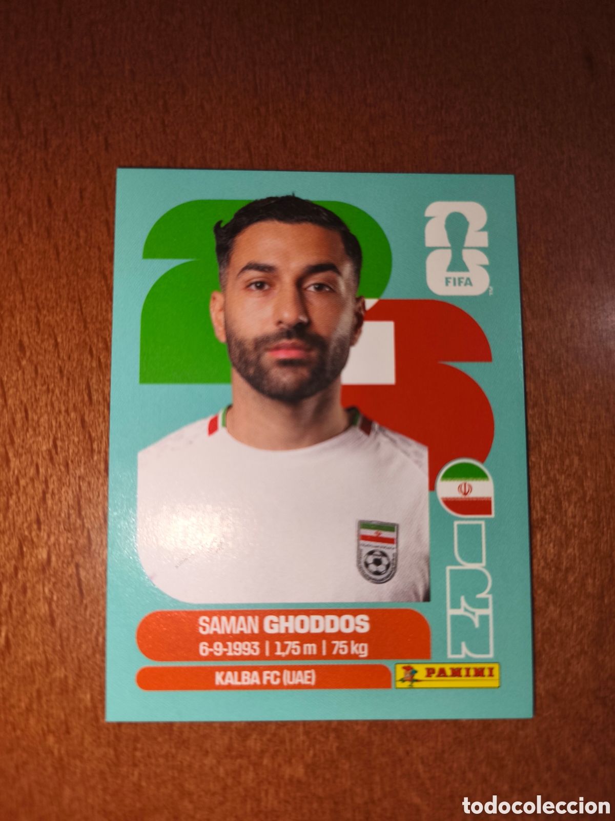 Cromos de F&uacute;tbol: IRN12 Saman Ghoddos IRN 12 Fifa World Cup 2026 Ir&aacute;n