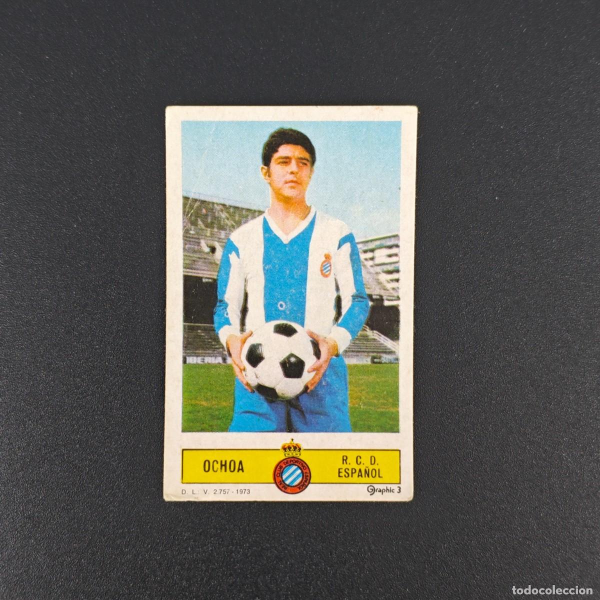 Fu&szlig;ball-Sticker: CROMO FUTBOL LIGA ESTE OCHOA ESPANYOL ESPA&Ntilde;OL NUNCA PEGADO SIN PEGAR 73 74 1973 1974 RA526
