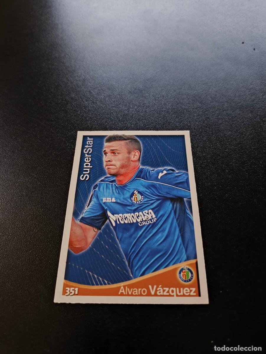 Figurine di Calcio: 351 &Aacute;lvaro V&aacute;zquez SUPERSTAR MATE GETAFE MUNDICROMO LIGA 2014 2015 14 15 NO PANINI ESTE