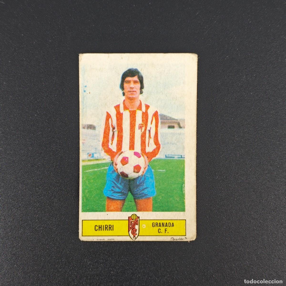 Cromos de F&uacute;tbol: CROMO FUTBOL LIGA ESTE CHIRRI GRANADA NUNCA PEGADO SIN PEGAR 73 74 1973 1974 RA526