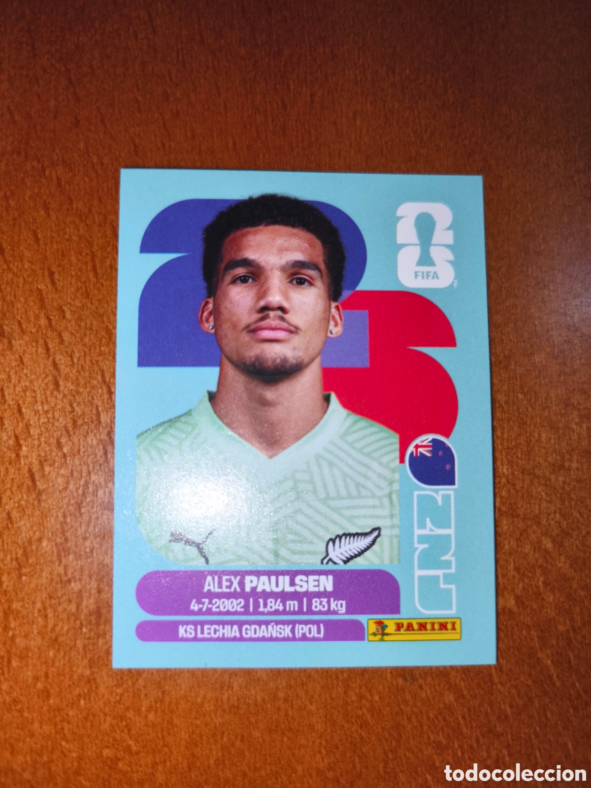 Cromos de F&uacute;tbol: NZL3 Alex Paulsen NZL 3 Fifa World Cup 2026 Nueva Zelanda