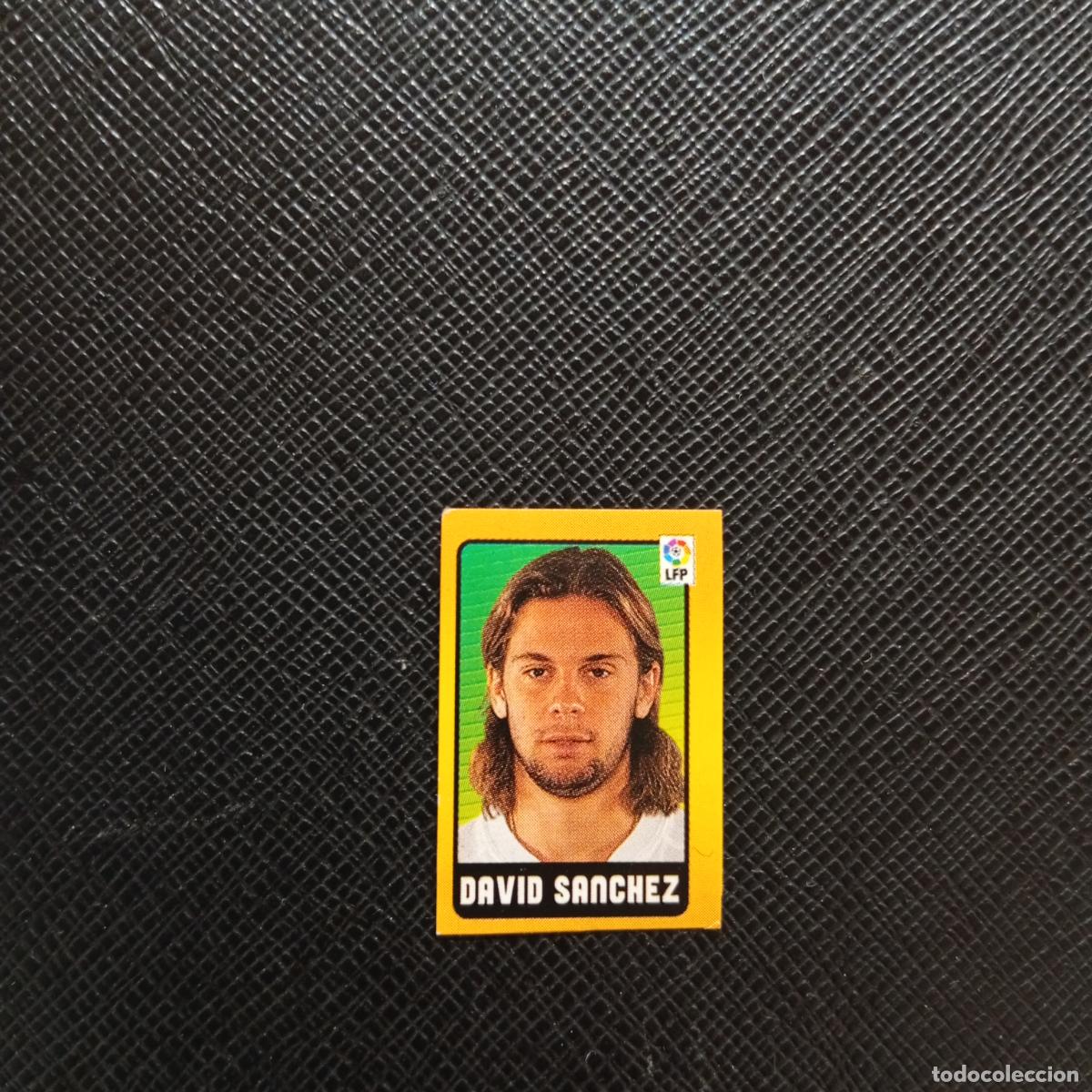 Cromos de F&uacute;tbol: 9 DAVID SANCHEZ ALBACETE CHICLE LIGA CRACKS 2004 CROMO 04 - SIN PEGAR - A164 PG42
