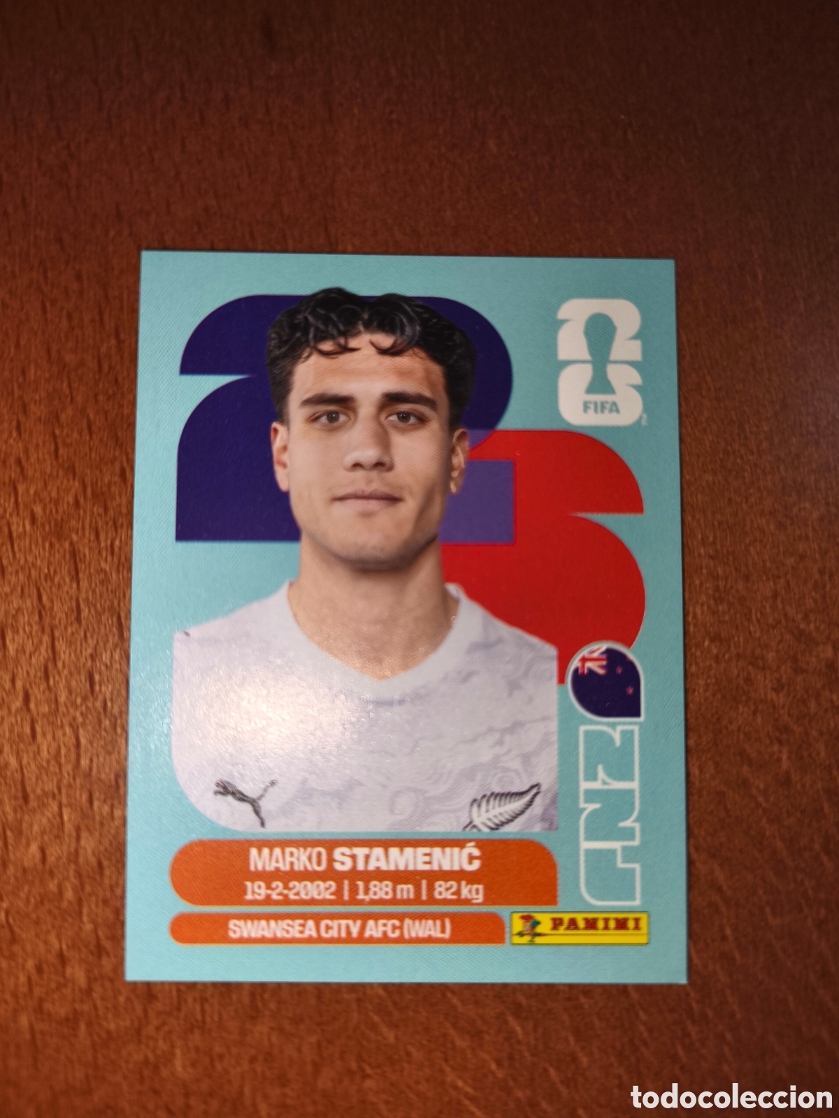 Cromos de F&uacute;tbol: NZL15 Marko Stamenic NZL 15 Fifa World Cup 2026 Nueva Zelanda