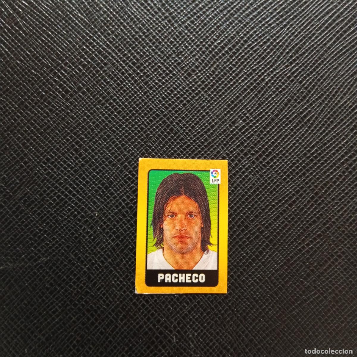 Cromos de F&uacute;tbol: 14 PACHECO ALBACETE CHICLE LIGA CRACKS 2004 CROMO 04 - SIN PEGAR - A164 PG43