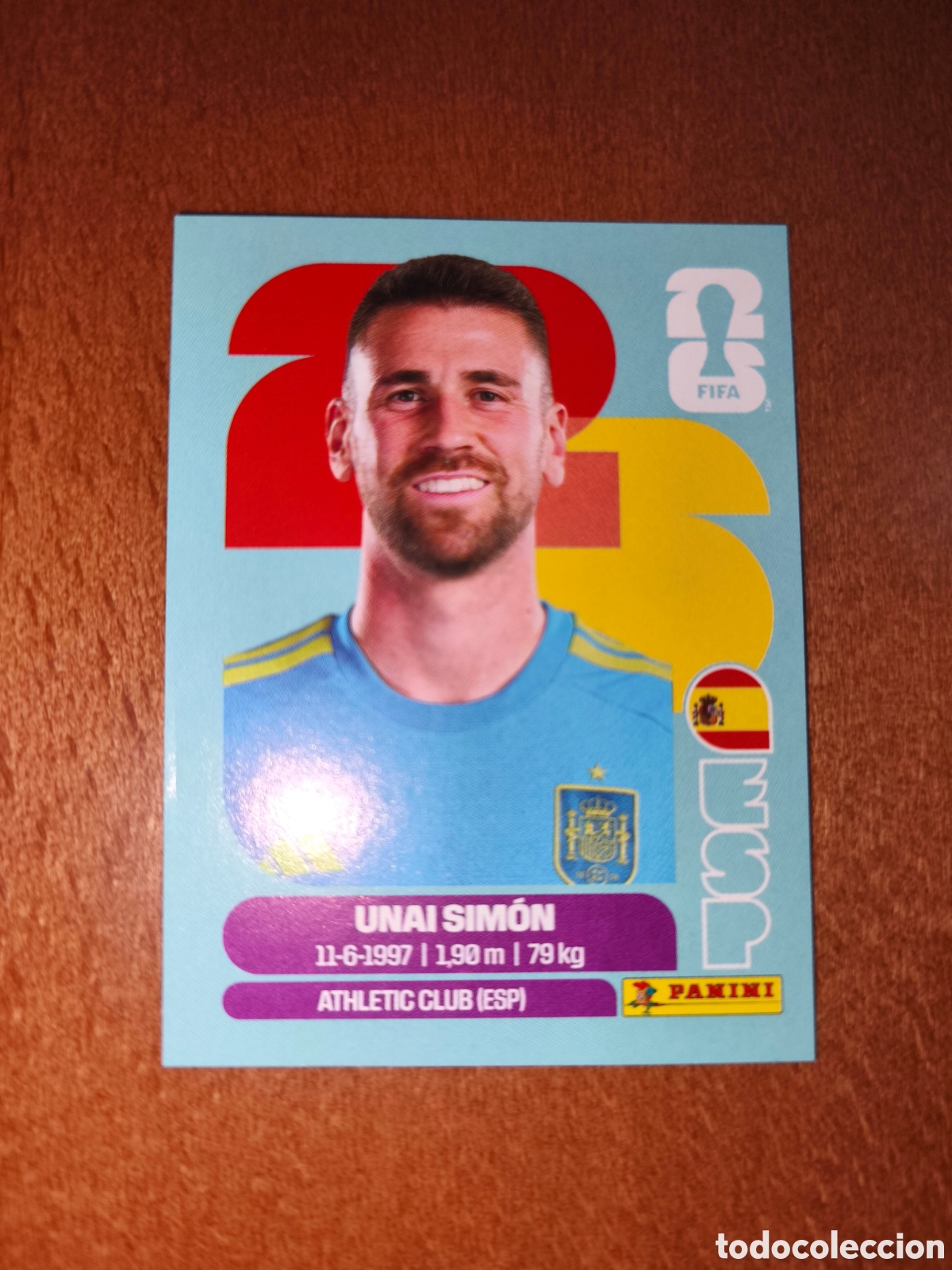 Cromos de F&uacute;tbol: ESP2 Unai Sim&oacute;n ESP 2 Fifa World Cup 2026 Espa&ntilde;a