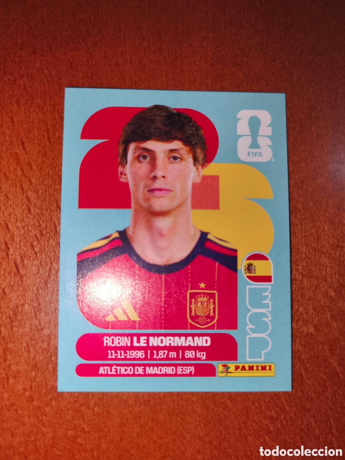 Cromos de F&uacute;tbol: ESP3 Robin Le Normand ESP 3 Fifa World Cup 2026 Espa&ntilde;a