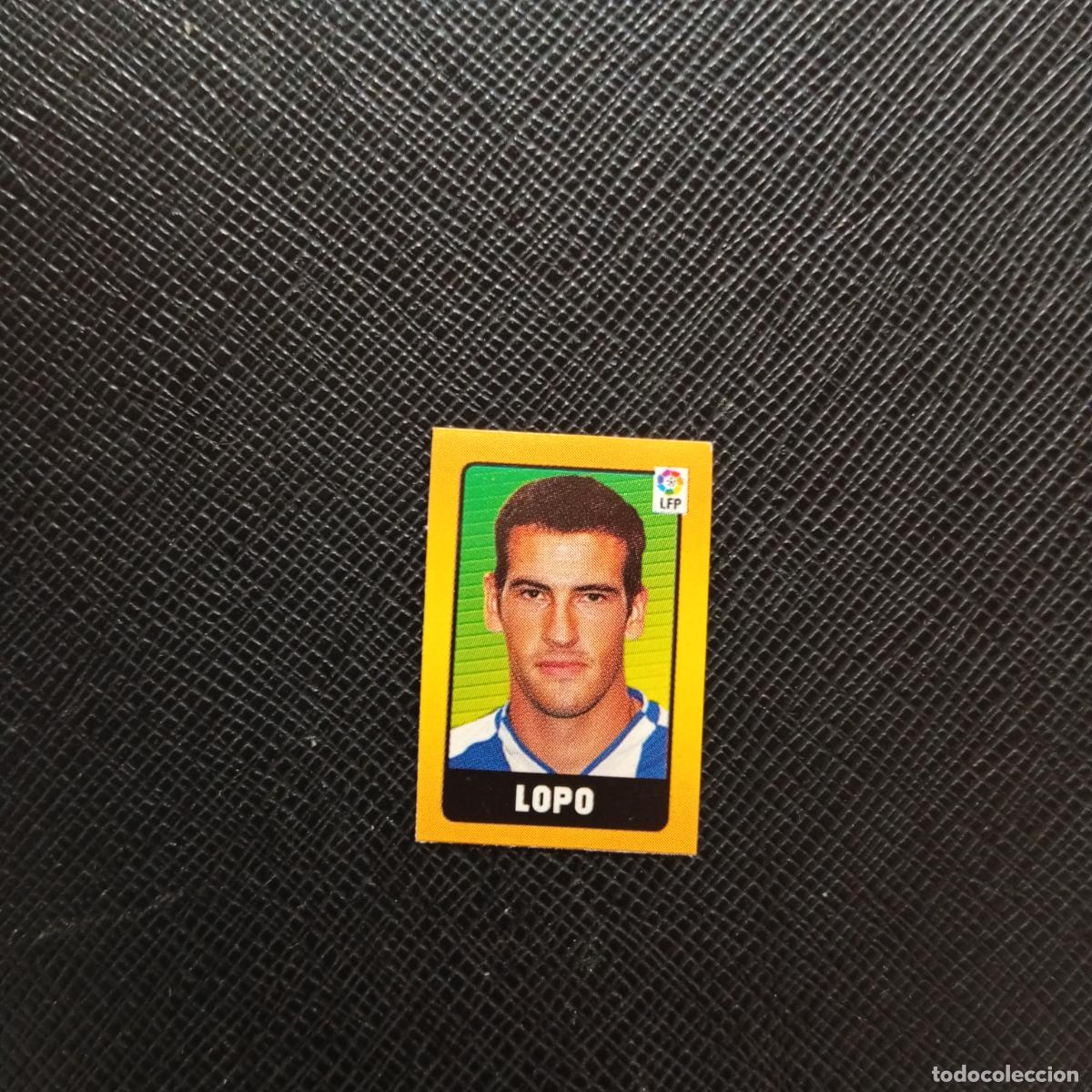 Cromos de F&uacute;tbol: 109 LOPO ESPA&Ntilde;OL CHICLE LIGA CRACKS 2004 CROMO 04 - SIN PEGAR - A164 PG45