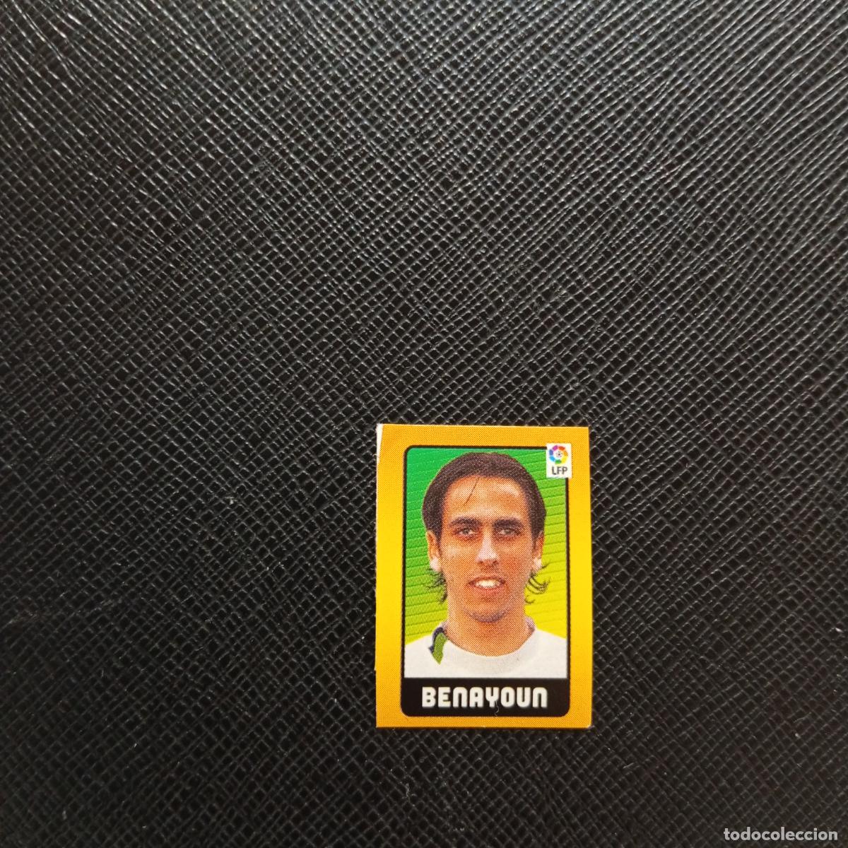 Cromos de F&uacute;tbol: 46 BENAYOUN RACING SANTANDER CHICLE LIGA CRACKS 2004 CROMO 04 - SIN PEGAR - A164 PG46