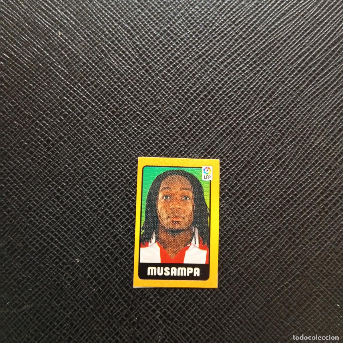 Cromos de F&uacute;tbol: 39 MUSAMPA AT MADRID CHICLE LIGA CRACKS 2004 CROMO 04 - SIN PEGAR - A164 PG46