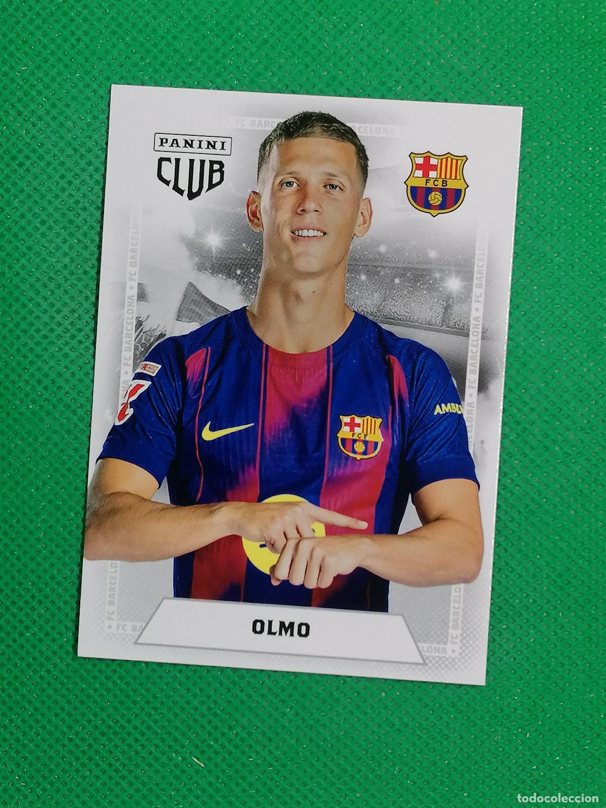 Cromos de F&uacute;tbol: 24 DANI OLMO BASE CARD ⚽ PANINI CLUB BARCELONA CARD 25 26 2025 2026 ⚽