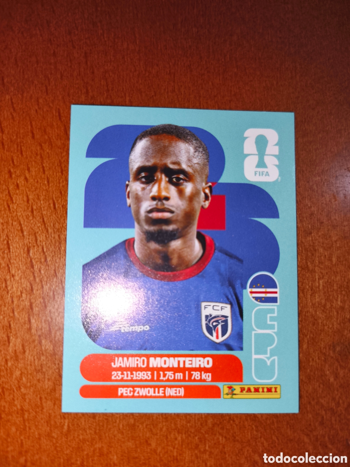 Cromos de F&uacute;tbol: CPV12 Jamiro Monteiro CPV 12 Fifa World Cup 2026 Cabo Verde