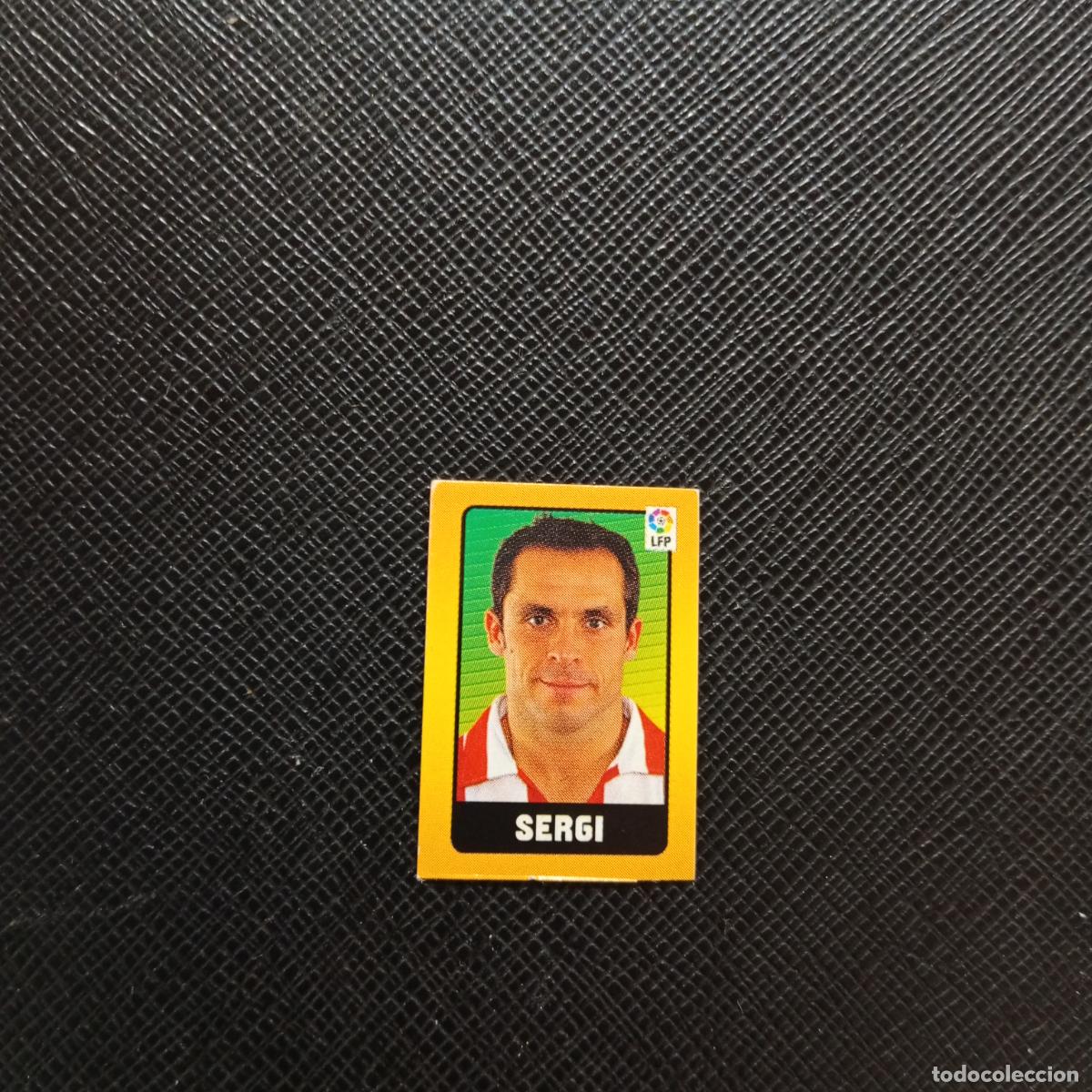 Cromos de F&uacute;tbol: 34 SERGI AT MADRID CHICLE LIGA CRACKS 2004 CROMO 04 - SIN PEGAR - A164 PG48