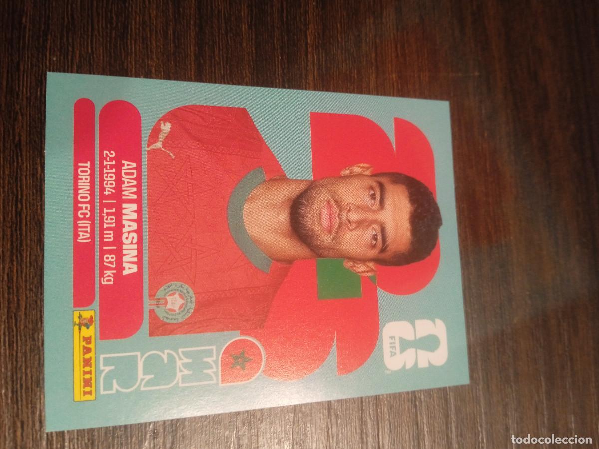 Fu&szlig;ball-Sticker: Cromo Mundial Futbol 2026 Panini canada usa Mexico Marruecos Adam Masina MAR 9