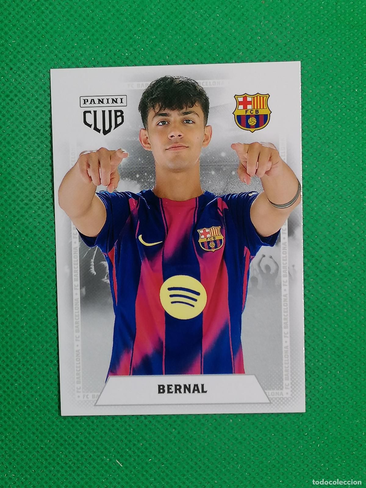Fu&szlig;ball-Sticker: 20 BERNAL BASE CARD ⚽ PANINI CLUB BARCELONA CARD 25 26 2025 2026 ⚽