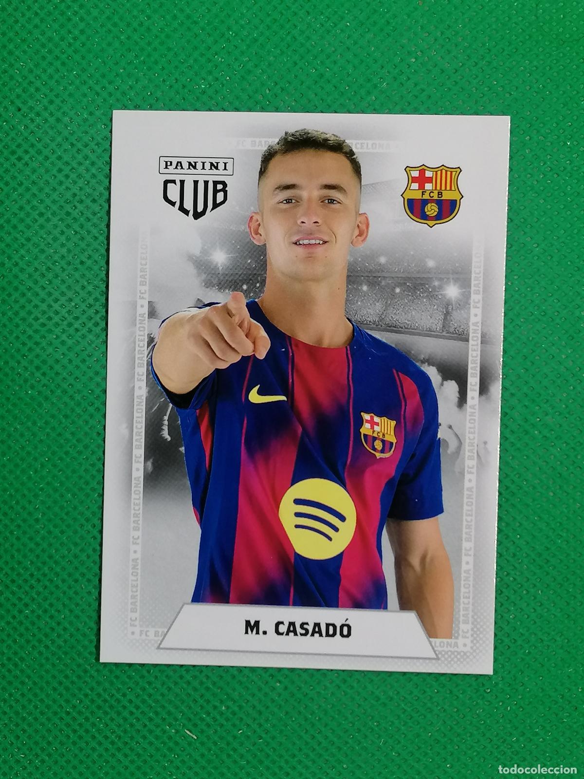 Fu&szlig;ball-Sticker: 19 M CASADO BASE CARD ⚽ PANINI CLUB BARCELONA CARD 25 26 2025 2026 ⚽